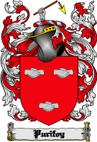 Product picture Purifoy Family Crest  Purifoy Coat of Arms Digital Download