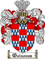 Product picture Quinones Family Crest  Quinones Coat of Arms Digital Download