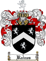 Product picture Raines Family Crest  Raines Coat of Arms Digital Download