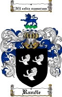 Product picture Randle Family Crest  Randle Coat of Arms Digital Download