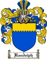 Product picture Randolph Family Crest  Randolph Coat of Arms Digital Download