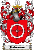 Product picture Ratermann Family Crest  Ratermann Coat of Arms Digital Download