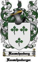 Product picture Rauschenberg Family Crest  Rauschenberg Coat of Arms Digital Download