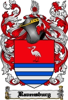 Product picture Ravensburg Family Crest  Ravensburg Coat of Arms Digital Download