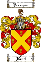 Product picture Read Family Crest  Read Coat of Arms Digital Download