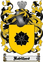 Product picture Rebillard Family Crest  Rebillard Coat of Arms Digital Download