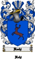Product picture Reehl Family Crest  Reehl Coat of Arms Digital Download