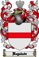 Product picture Regalado Family Crest  Regalado Coat of Arms Digital Download