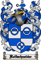 Product picture Reifschneider Family Crest  Reifschneider Coat of Arms Digital Download