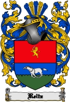 Product picture Reitz Family Crest  Reitz Coat of Arms Digital Download