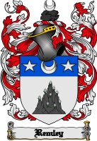 Product picture Remley Family Crest  Remley Coat of Arms Digital Download