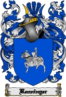 Product picture Renninger Family Crest  Renninger Coat of Arms Digital Download