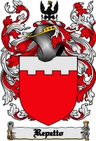 Product picture Repetto Family Crest  Repetto Coat of Arms Digital Download