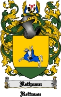 Product picture Rethman Family Crest  Rethman Coat of Arms Digital Download