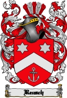 Product picture Reusch Family Crest  Reusch Coat of Arms Digital Download