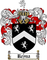 Product picture Reyna Family Crest  Reyna Coat of Arms Digital Download