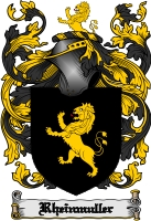 Product picture Rheinmuller Family Crest  Rheinmuller Coat of Arms Digital Download
