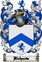 Product picture Richards Family Crest  Richards Coat of Arms Digital Download
