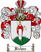 Product picture Richter Family Crest  Richter Coat of Arms Digital Download