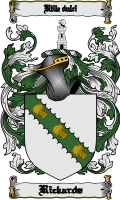 Product picture Rickards Family Crest  Rickards Coat of Arms Digital Download
