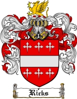 Product picture Ricks Family Crest  Ricks Coat of Arms Digital Download