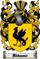 Product picture Ridenour Family Crest  Ridenour Coat of Arms Digital Download