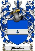 Product picture Riendeau Family Crest  Riendeau Coat of Arms Digital Download
