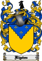 Product picture Rigdon Family Crest  Rigdon Coat of Arms Digital Download