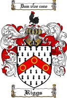 Product picture Riggs Family Crest  Riggs Coat of Arms Digital Download