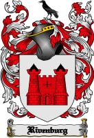 Product picture Rivenburg Family Crest  Rivenburg Coat of Arms Digital Download