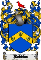 Product picture Robbins Family Crest  Robbins Coat of Arms Digital Download