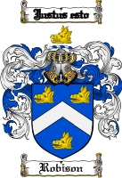 Product picture Robison Family Crest  Robison Coat of Arms Digital Download