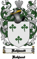 Product picture Rohlandt Family Crest  Rohlandt Coat of Arms Digital Download