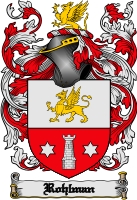 Product picture Rohlman Family Crest  Rohlman Coat of Arms Digital Download