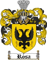Product picture Rosa Family Crest  Rosa Coat of Arms Digital Download