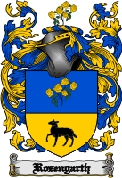 Product picture Rosengarth Family Crest  Rosengarth Coat of Arms Digital Download