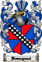 Product picture Rosengrant Family Crest  Rosengrant Coat of Arms Digital Download
