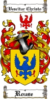 Product picture Rouse Family Crest  Rouse Coat of Arms Digital Download