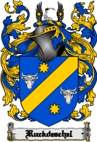 Product picture Ruckdeschel Family Crest  Ruckdeschel Coat of Arms Digital Download