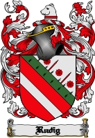 Product picture Rudig Family Crest  Rudig Coat of Arms Digital Download