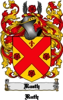 Product picture Rueth Family Crest  Rueth Coat of Arms Digital Download
