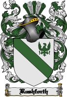 Product picture Rushforth Family Crest  Rushforth Coat of Arms Digital Download