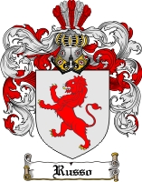 Product picture Russo Family Crest  Russo Coat of Arms Digital Download