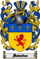 Product picture Sabatino Family Crest  Sabatino Coat of Arms Digital Download