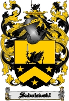 Product picture Sabolewski Family Crest  Sabolewski Coat of Arms Digital Download