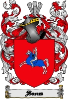 Product picture Sacus Family Crest  Sacus Coat of Arms Digital Download