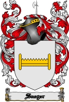 Product picture Saeger Family Crest  Saeger Coat of Arms Digital Download