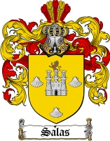 Product picture Salas Family Crest  Salas Coat of Arms Digital Download