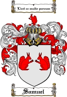 Product picture Samuel Family Crest  Samuel Coat of Arms Digital Download