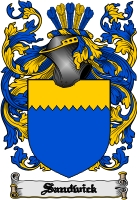 Product picture Sandwick Family Crest  Sandwick Coat of Arms Digital Download